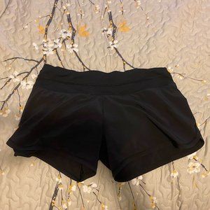 Lululemon running shorts size 8